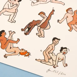 Best Sale Affiche Kamasutra - Risographie A3 Papeterie