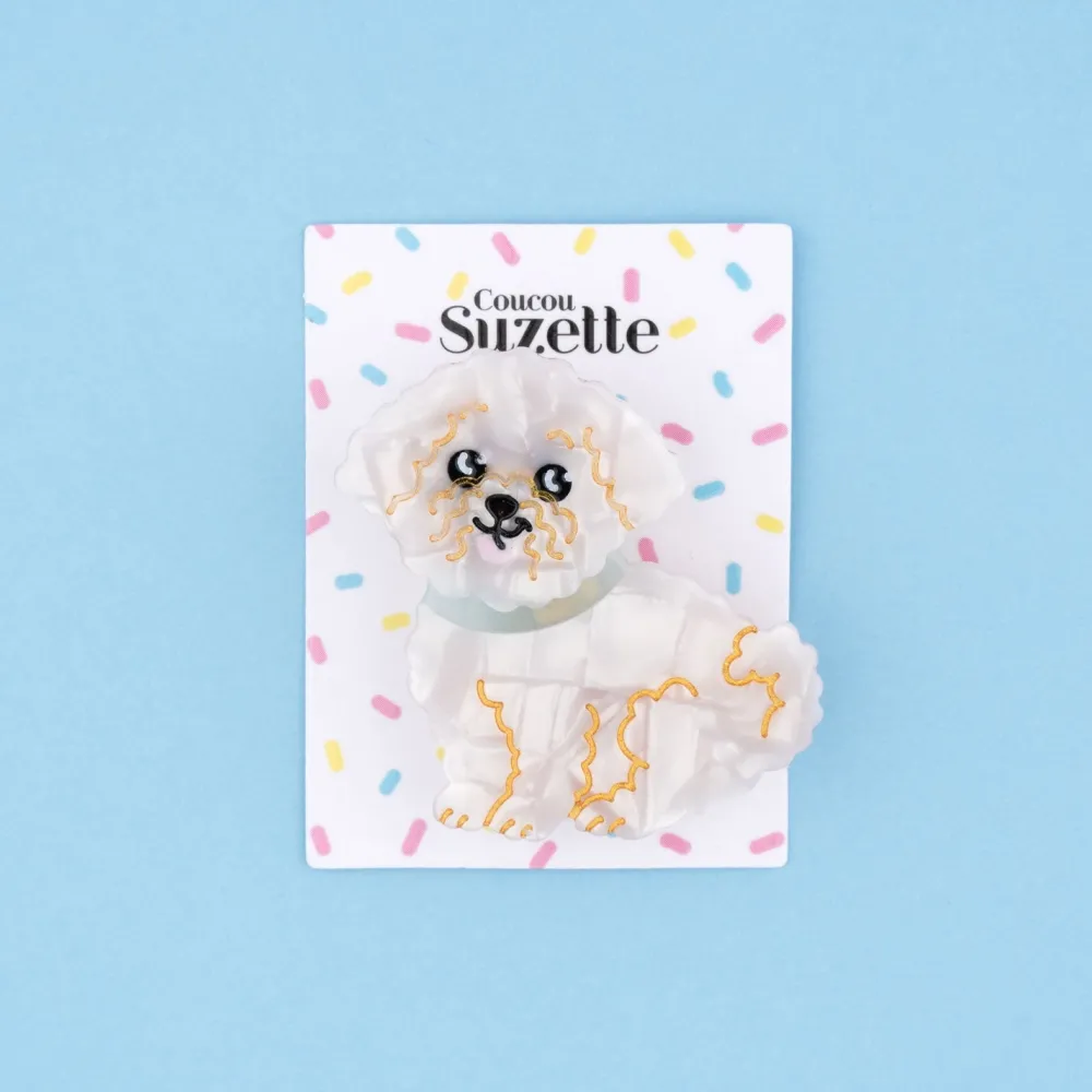 Sale Barrette Bichon Barrettes