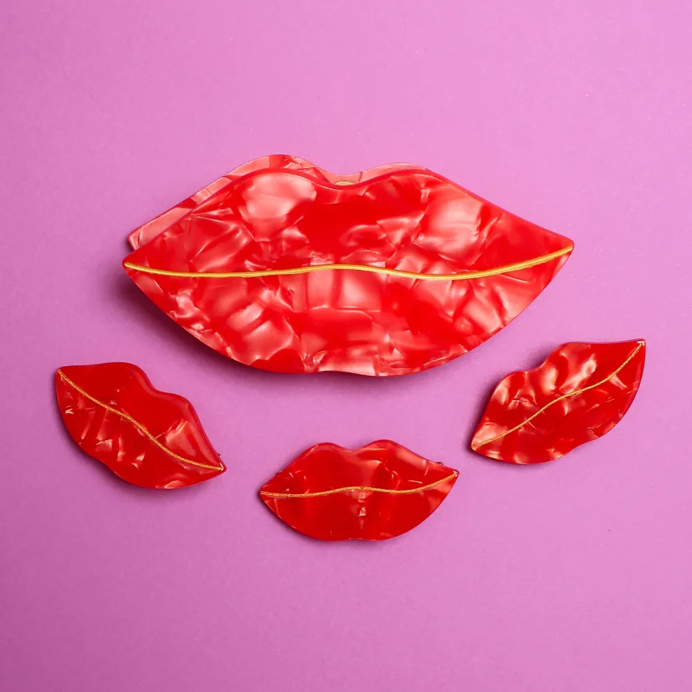 Hot Barrette Bouche Barrettes