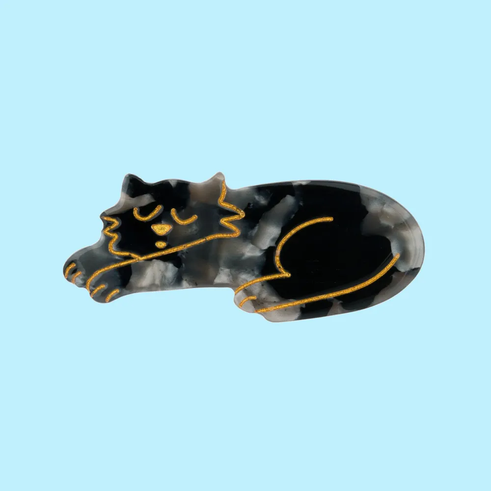 Online Barrette Chat Noir Barrettes