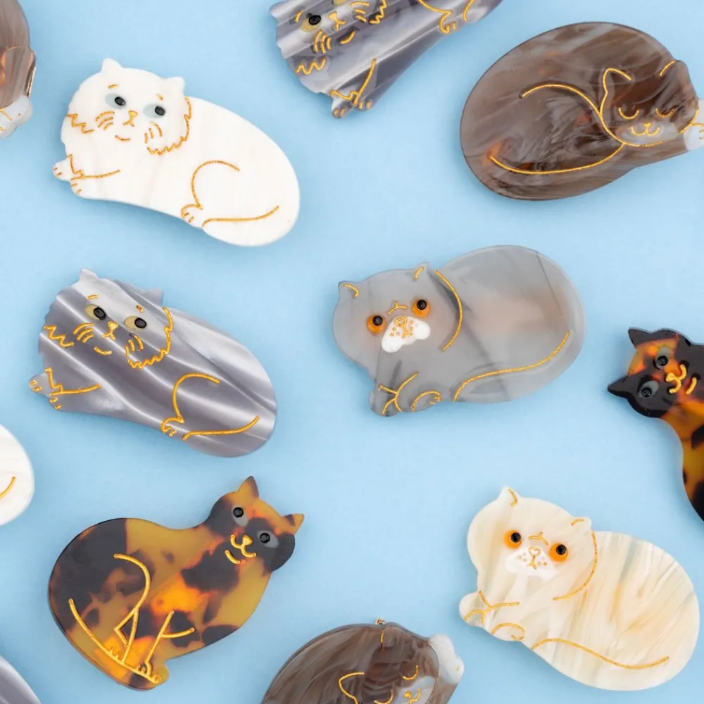 Sale Barrette Chat Suzette Barrettes