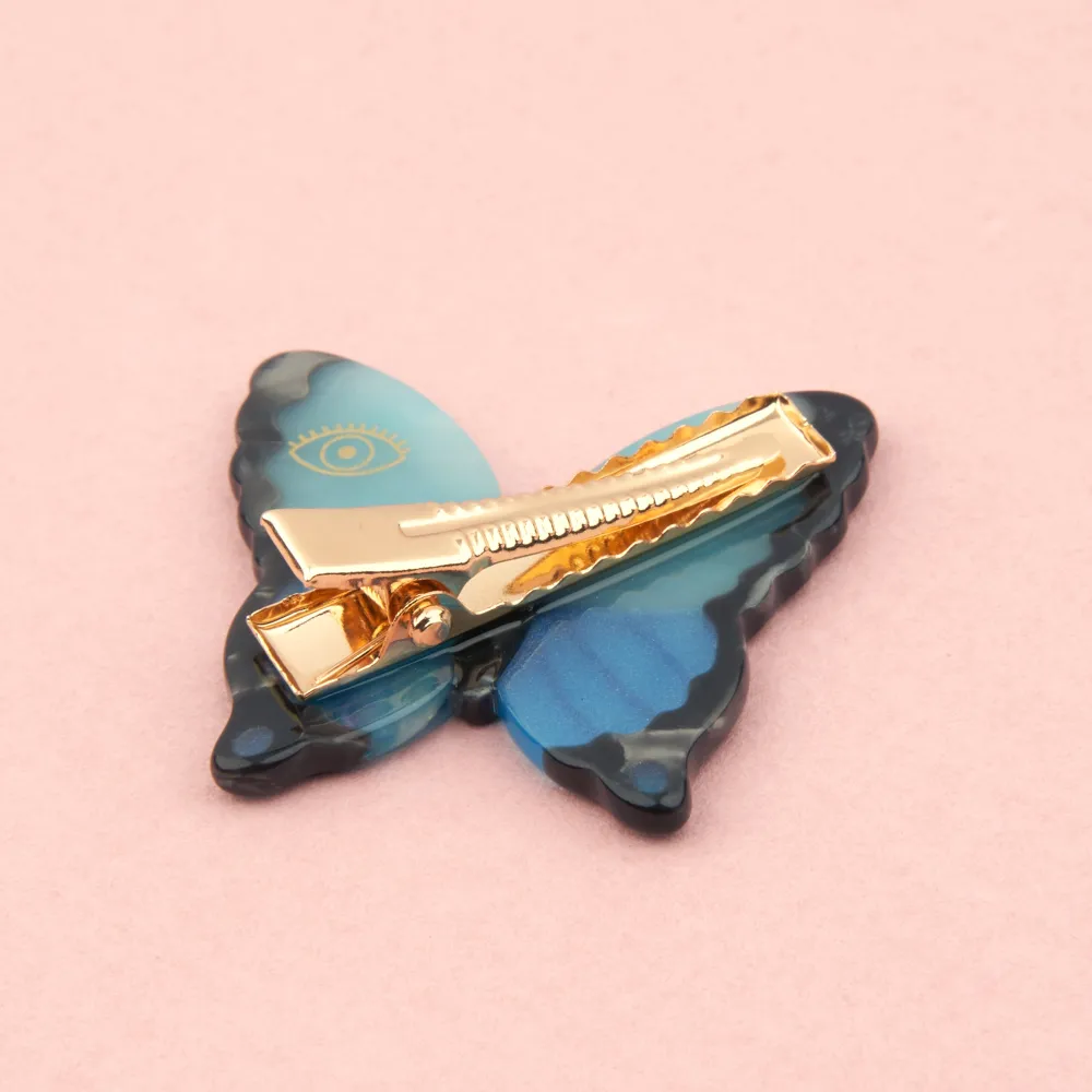 Best Sale Barrette Papillon Bleu Barrettes