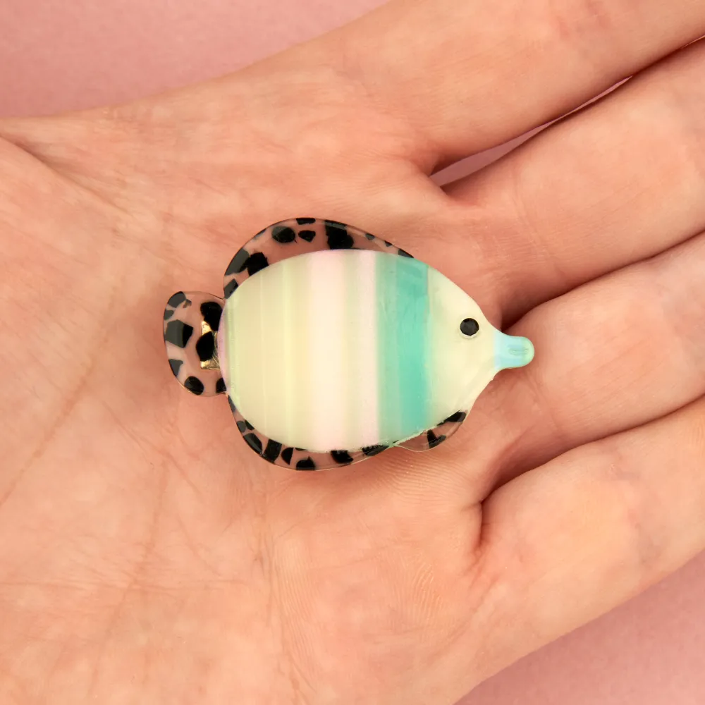 Flash Sale Barrette Poisson tropical Barrettes