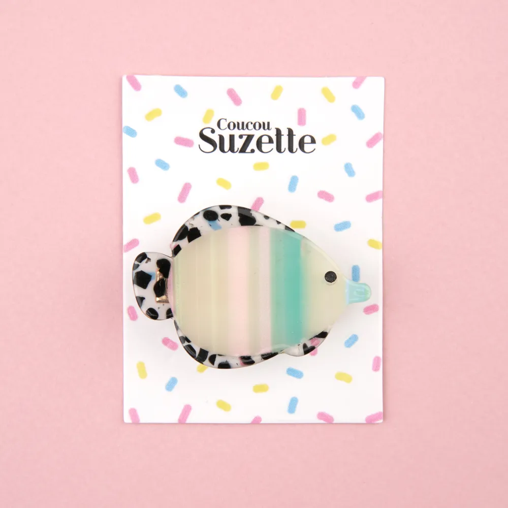 Flash Sale Barrette Poisson tropical Barrettes