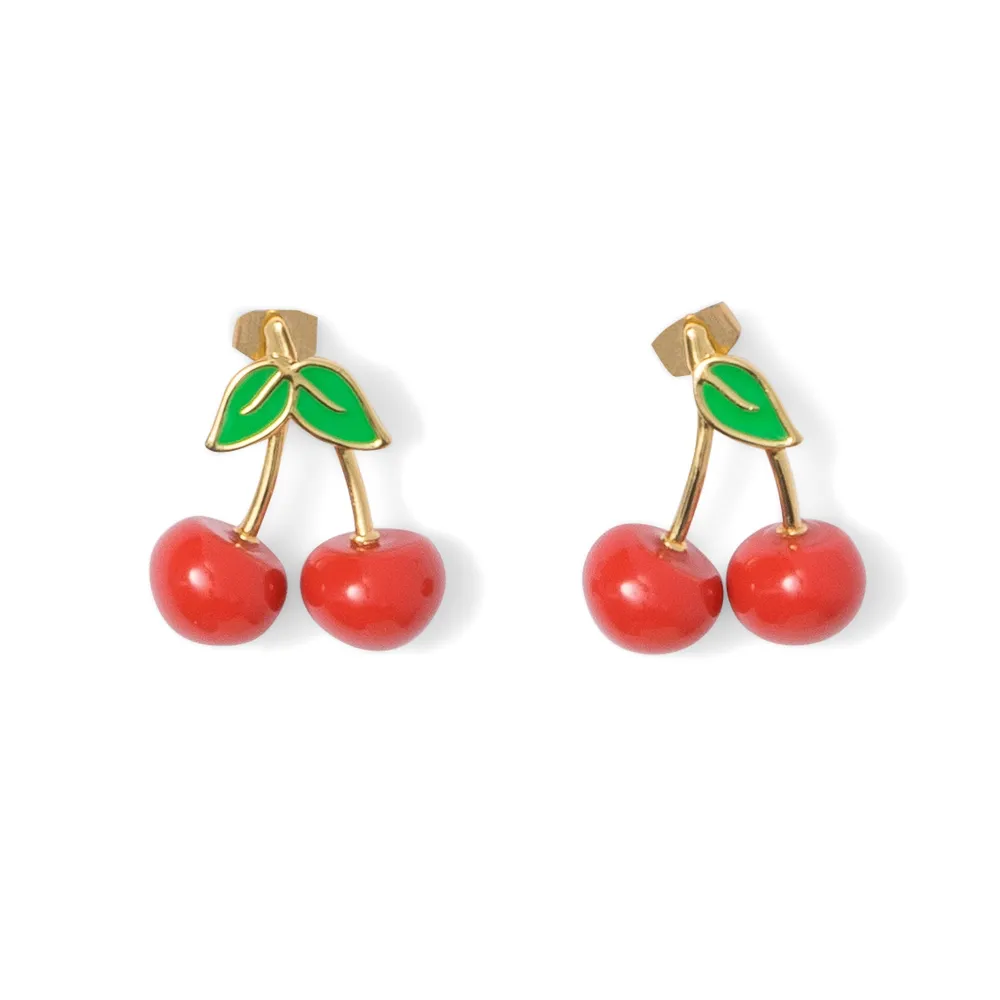 Discount Boucles d’oreilles Cerise Bijoux