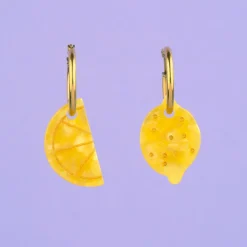 Store Boucles d'oreilles Citron Bijoux