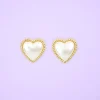 Flash Sale Boucles d'oreilles Coeur Perle Bijoux