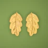 Hot Boucles d'oreilles Feuilles Bijoux