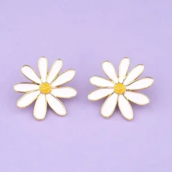 Clearance Boucles d'oreilles Marguerite Bijoux
