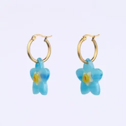 Shop Boucles d'oreilles Myosotis Bijoux