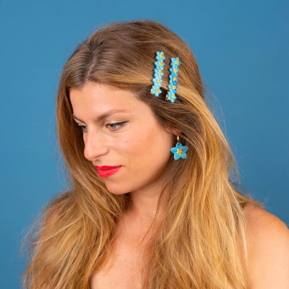 Shop Boucles d'oreilles Myosotis Bijoux