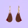 Fashion Boucles d'oreilles Sein - Noir Bijoux