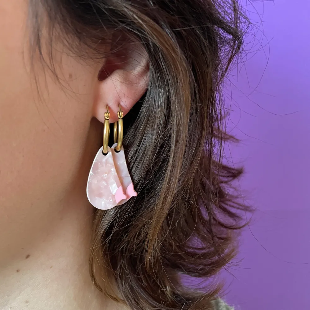 Fashion Boucles d'oreilles Sein - Noir Bijoux