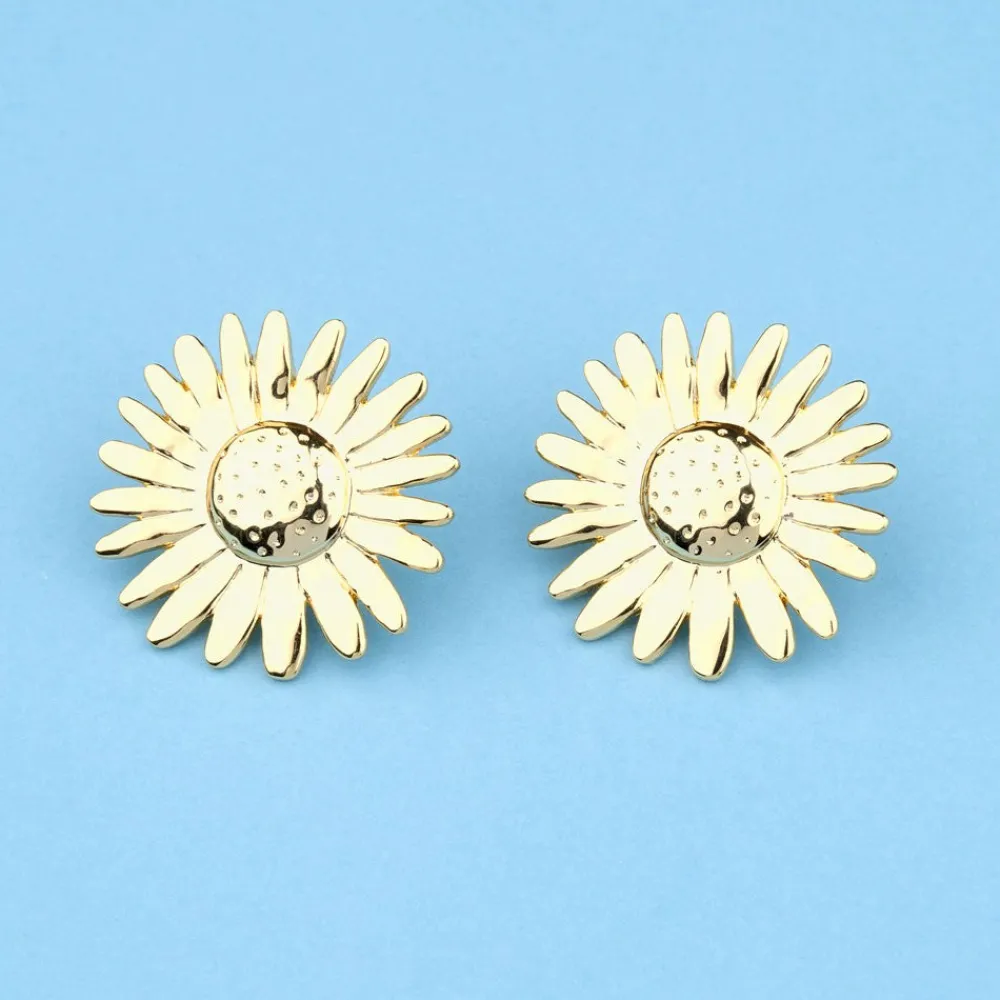 Fashion Boucles d'oreilles Tournesol Bijoux
