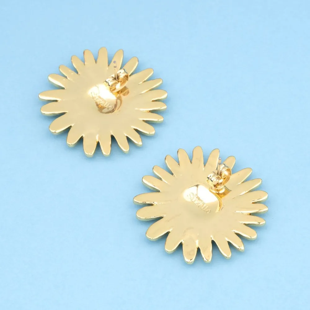 Fashion Boucles d'oreilles Tournesol Bijoux