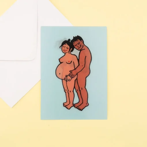 Discount Carte Grossesse - Maman et Papa noirs Papeterie