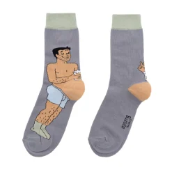 Outlet Chaussettes Bidon Bière - Noir Chaussettes Coton
