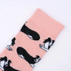 Cheap Chaussettes Border Collie Chaussettes Coton