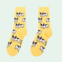 New Chaussettes Bouledogue Chaussettes Coton