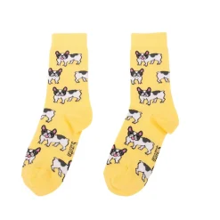 New Chaussettes Bouledogue Chaussettes Coton