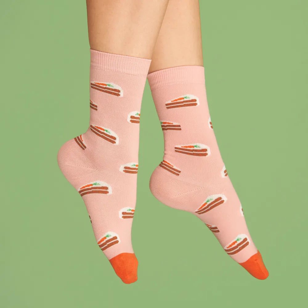 Cheap Chaussettes Carrot cake Chaussettes Coton