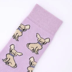 Fashion Chaussettes Chihuahua Chaussettes Coton