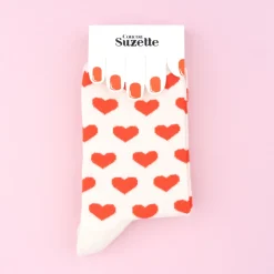 Cheap Chaussettes Coeur Chaussettes Coton
