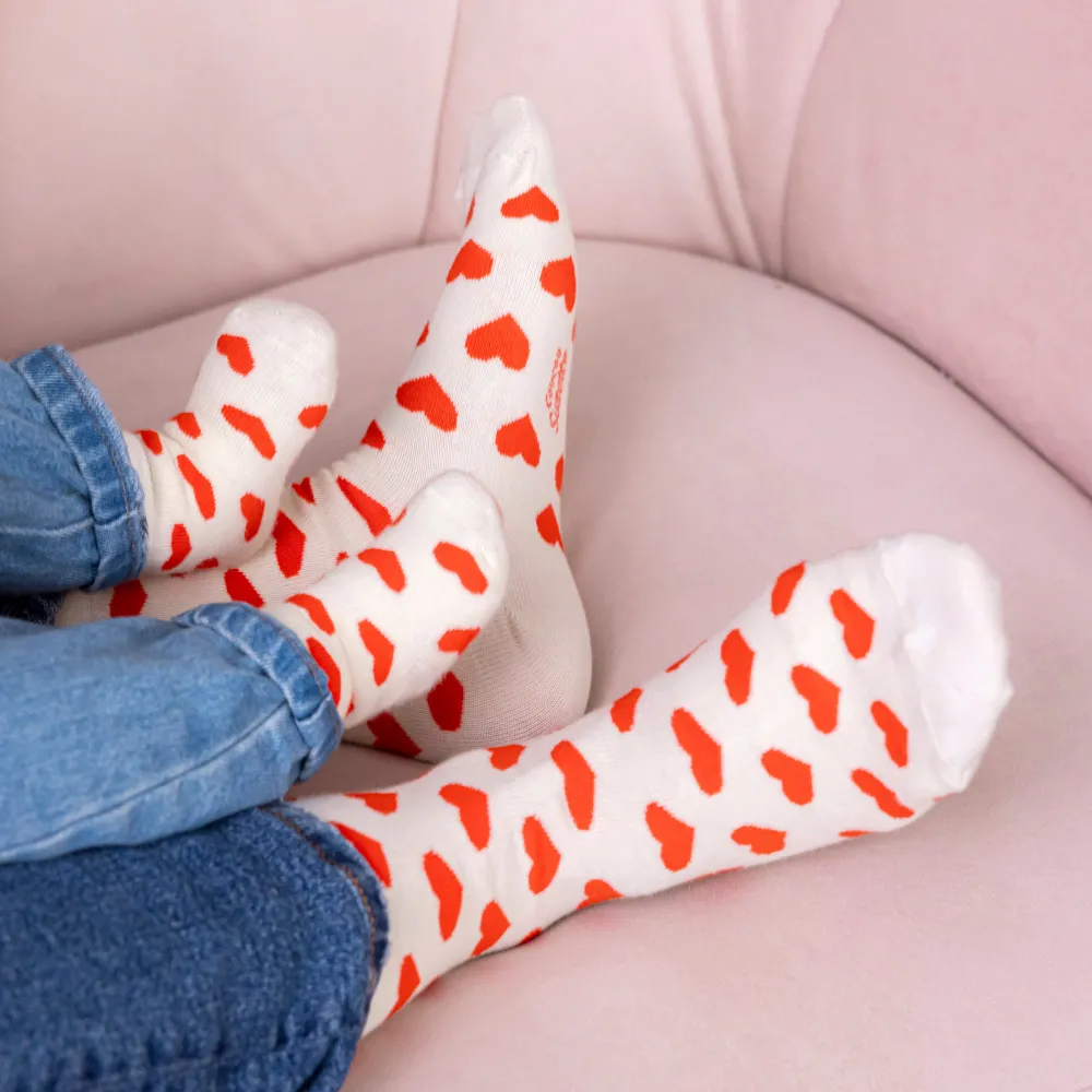 Cheap Chaussettes Coeur Chaussettes Coton