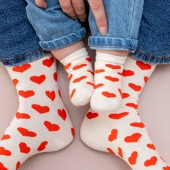 New Chaussettes Coeur - Enfant Enfant Chaussettes Enfants