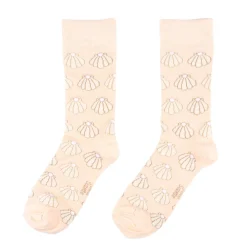 Hot Chaussettes Coquille Saint Jacques Chaussettes Coton
