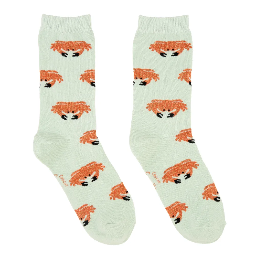 Fashion Chaussettes Crabe Chaussettes Coton