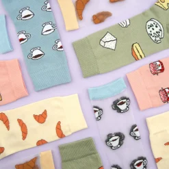 Clearance Chaussettes Croissant Chaussettes Coton