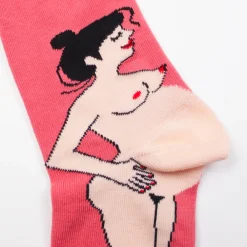 Hot Chaussettes Enceinte - Blanche Chaussettes Coton