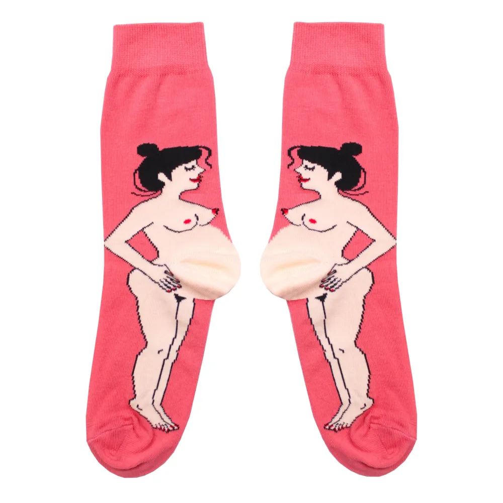 Hot Chaussettes Enceinte - Blanche Chaussettes Coton