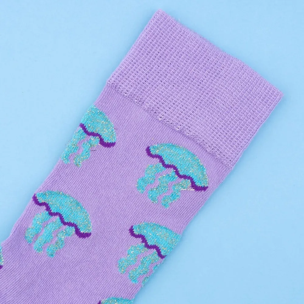 New Chaussettes Méduse Chaussettes Coton