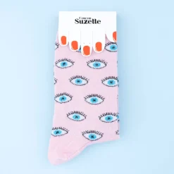 Hot Chaussettes Oeil Chaussettes Coton