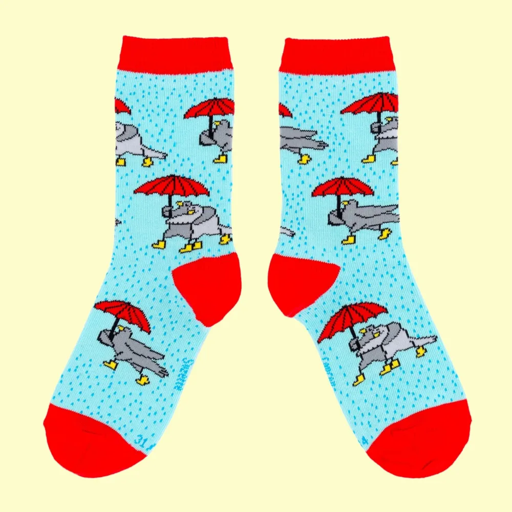 Best Sale Chaussettes Pigeons Parapluie - Enfant Enfant Chaussettes Enfants