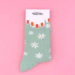 Hot Chaussettes Pâquerette Chaussettes Coton