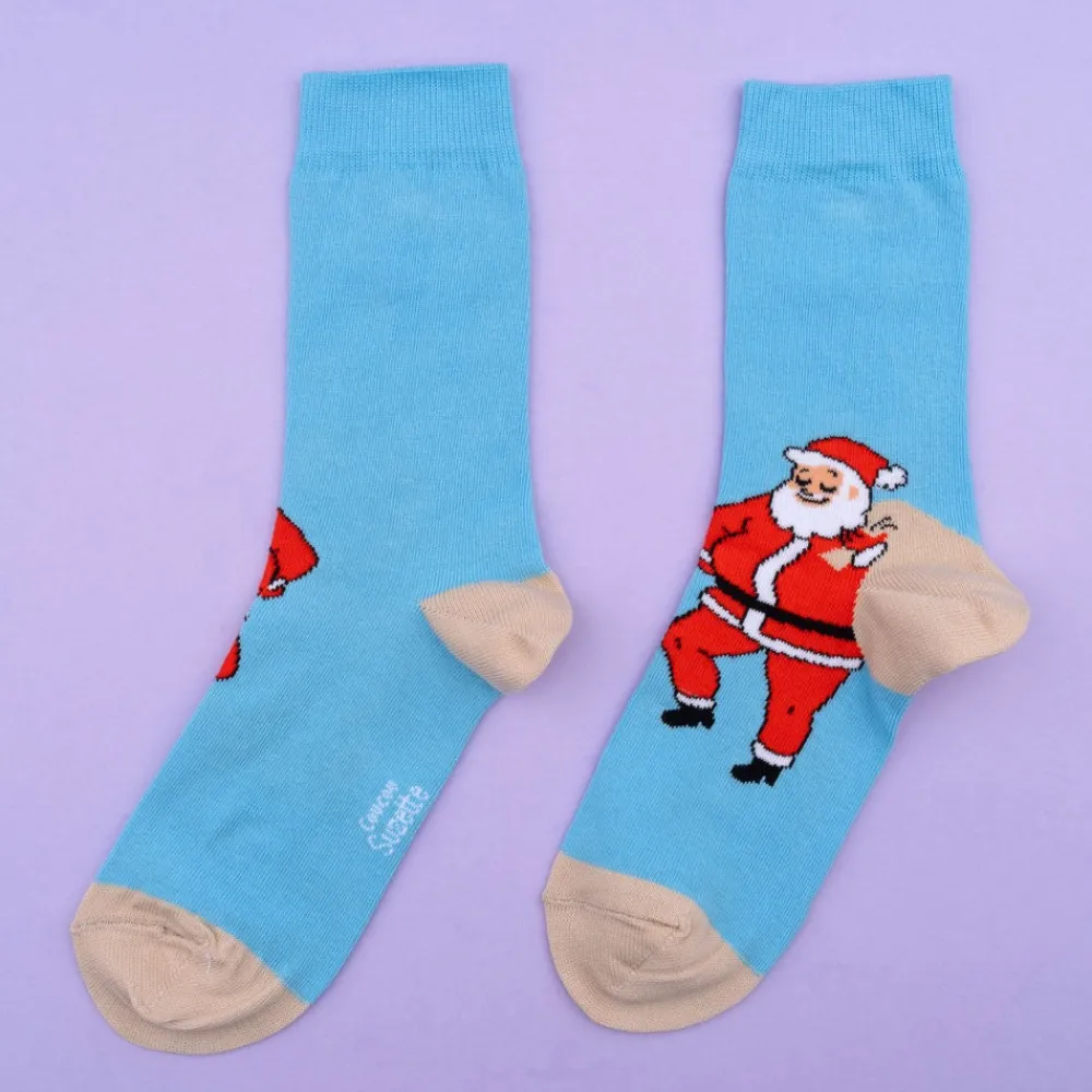 Store Chaussettes Père Noël Chaussettes Coton