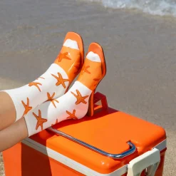 Clearance Chaussettes Étoile de mer Chaussettes Coton