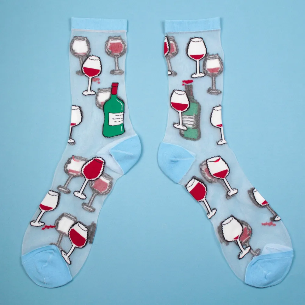 Store Chaussettes transparentes Tchin-Tchin Chaussettes Transparentes
