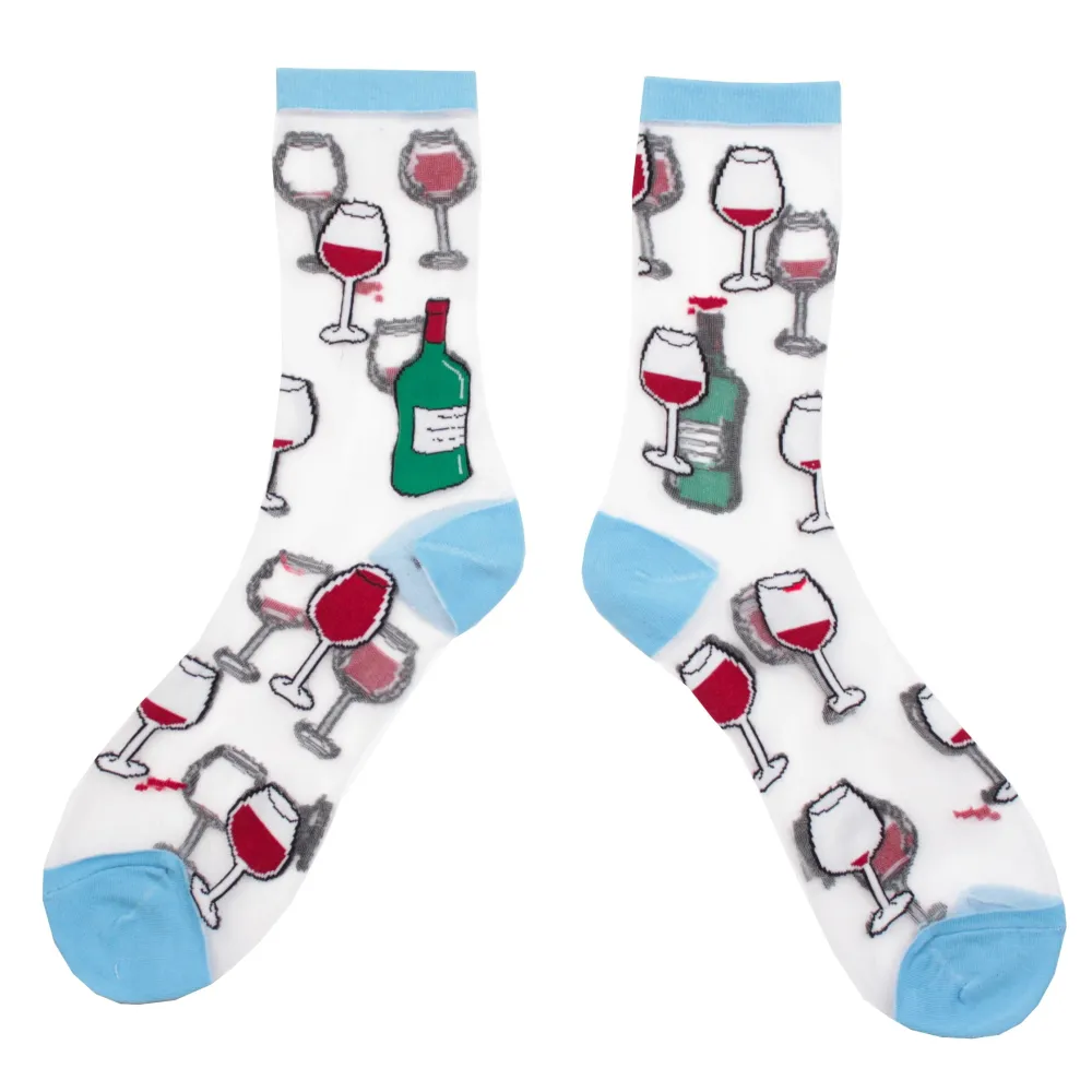Store Chaussettes transparentes Tchin-Tchin Chaussettes Transparentes