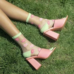 Outlet Chaussettes transparentes Sakura Chaussettes Transparentes