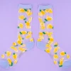 Clearance Chaussettes transparentes Citron Chaussettes Transparentes