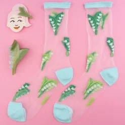 Flash Sale Chaussettes transparentes Muguet Chaussettes Transparentes