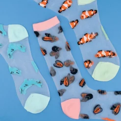 Flash Sale Chaussettes Transparentes Poisson Clown Chaussettes Transparentes