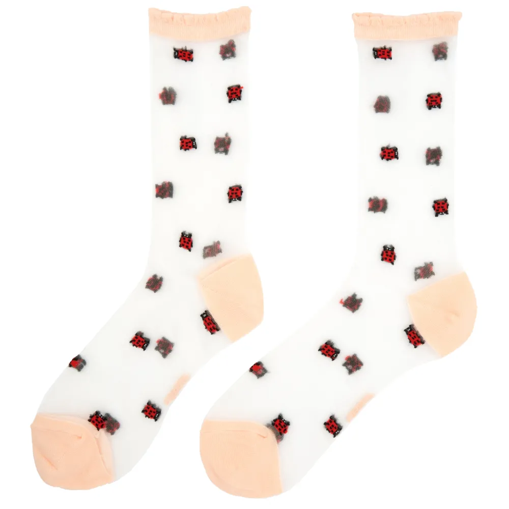 Flash Sale Chaussettes transparentes Coccinelle Chaussettes Transparentes