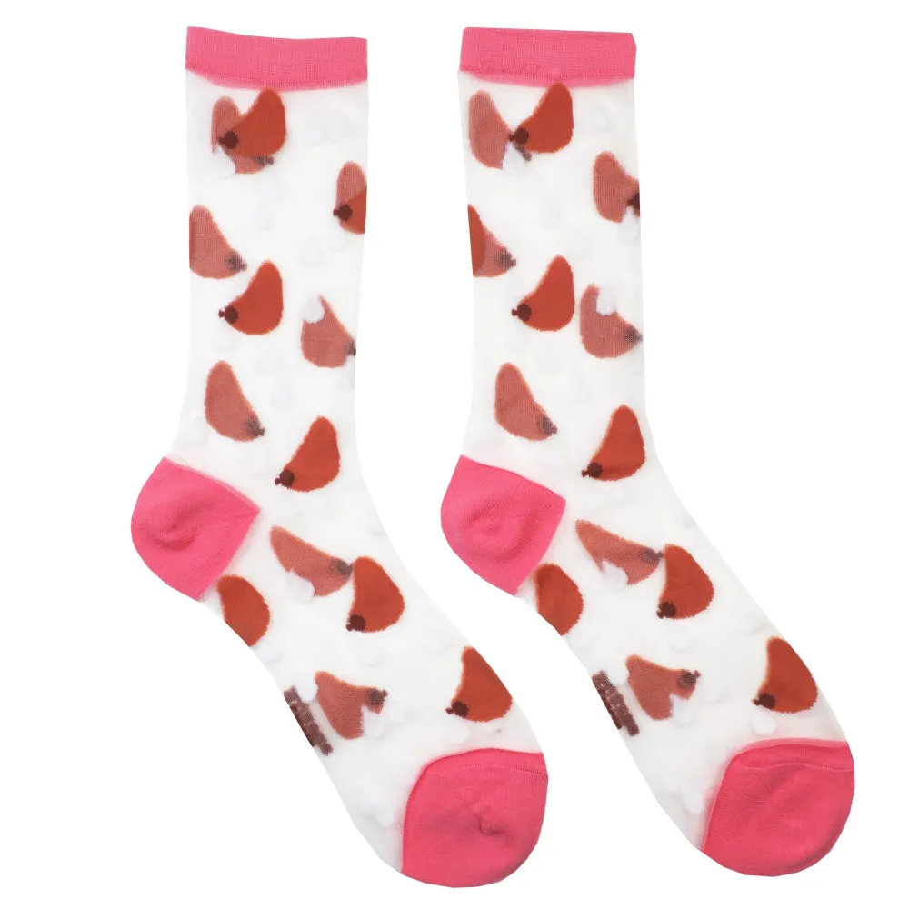 Discount Chaussettes transparentes Allaitement - Noir Chaussettes Transparentes