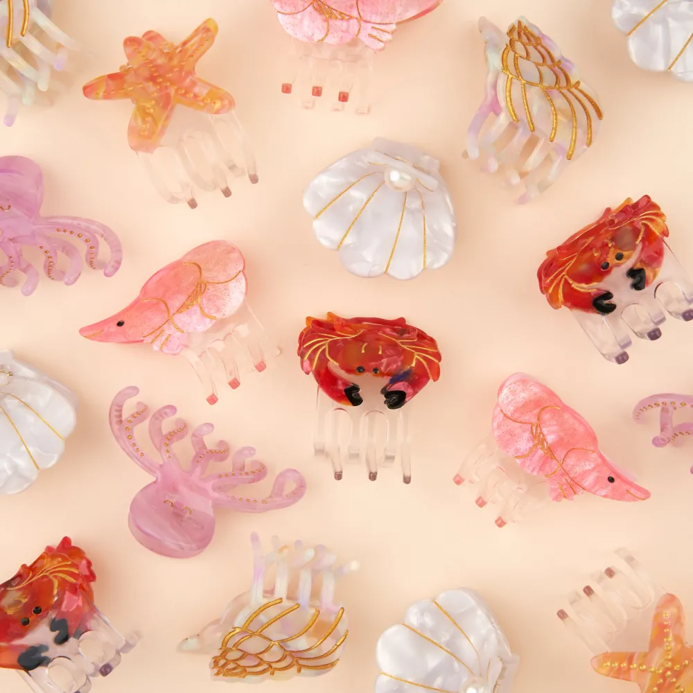 Shop Mini pince à cheveux Crabe Mini Pinces À Cheveux