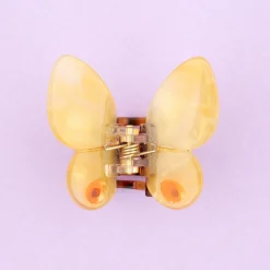 Cheap Mini pince à cheveux Papillon Jaune Mini Pinces À Cheveux